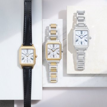 SSVW210 ｾｲｺｰﾙｷｱ【ﾉﾍﾞﾙﾃｨ付・ｷﾞﾌﾄ包装･ﾍﾞﾙﾄ調整無料･新品正規品】ｿｰﾗｰ電波　ﾚﾃﾞｨｰｽ腕時計の画像