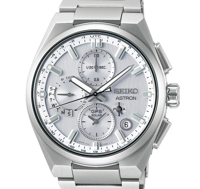 SBXC159・ｾｲｺｰｱｽﾄﾛﾝ【ﾉﾍﾞﾙﾃｨ付・ｷﾞﾌﾄ包装・ﾍﾞﾙﾄ調整無料・新品正規品】GPSｿｰﾗｰ電波 ﾒﾝｽﾞ腕時計の画像