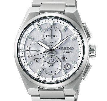 SBXC159・ｾｲｺｰｱｽﾄﾛﾝ【ﾉﾍﾞﾙﾃｨ付・ｷﾞﾌﾄ包装・ﾍﾞﾙﾄ調整無料・新品正規品】GPSｿｰﾗｰ電波 ﾒﾝｽﾞ腕時計の画像