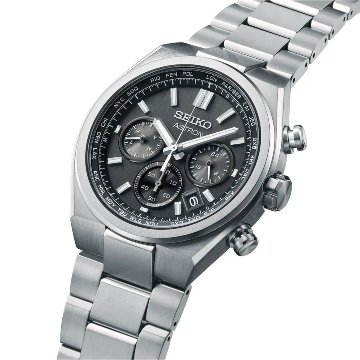 SBXY097 ｾｲｺｰｱｽﾄﾛﾝ【ﾉﾍﾞﾙﾃｨ付・ｷﾞﾌﾄ包装・ﾍﾞﾙﾄ調整無料・新品正規品】ｿｰﾗｰ電波 ﾒﾝｽﾞ腕時計 の画像