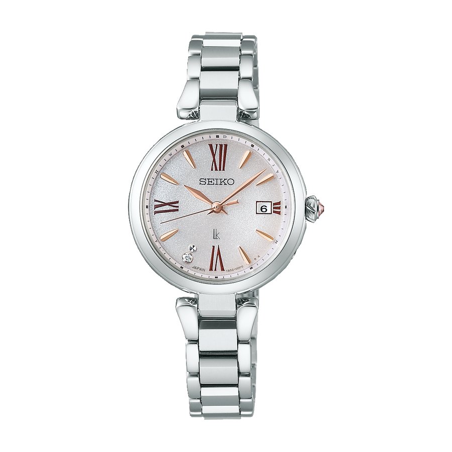 SSQW081 ｾｲｺｰﾙｷｱ【ﾉﾍﾞﾙﾃｨ付・ｷﾞﾌﾄ包装･ﾍﾞﾙﾄ調整無料･新品正規品】ｿｰﾗｰ電波　ﾚﾃﾞｨｰｽ腕時計　2024池田エライザさん広告モデルの画像