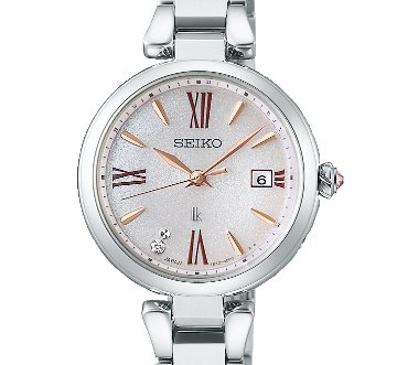 SSQW081 ｾｲｺｰﾙｷｱ【ﾉﾍﾞﾙﾃｨ付・ｷﾞﾌﾄ包装･ﾍﾞﾙﾄ調整無料･新品正規品】ｿｰﾗｰ電波　ﾚﾃﾞｨｰｽ腕時計　2024池田エライザさん広告モデルの画像