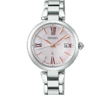 SSQW081 ｾｲｺｰﾙｷｱ【ﾉﾍﾞﾙﾃｨ付・ｷﾞﾌﾄ包装･ﾍﾞﾙﾄ調整無料･新品正規品】ｿｰﾗｰ電波　ﾚﾃﾞｨｰｽ腕時計　2024池田エライザさん広告モデルの画像