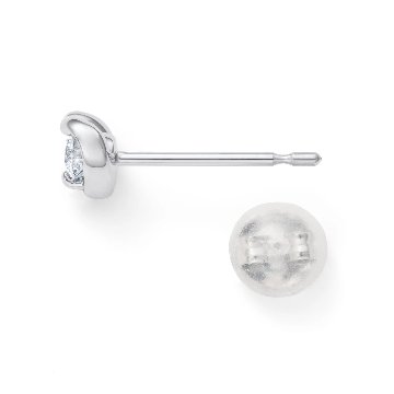 ロイヤルアッシャーJHA0106BP【新品】【国内正規品】【ノベルティ付・ギフト包装無料】プラチナ ダイヤモンドピアスの画像