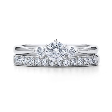 ロイヤルアッシャー　WRB080 / WRA070 マリッジリング　結婚　指輪　ペアリング　 【店頭サンプル在り】の画像