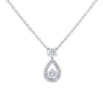 ロイヤルアッシャーJPAZ092BP【新品】【国内正規品】【ノベルティ付・ギフト包装無料】プラチナ ダイヤモンドネックレスの画像