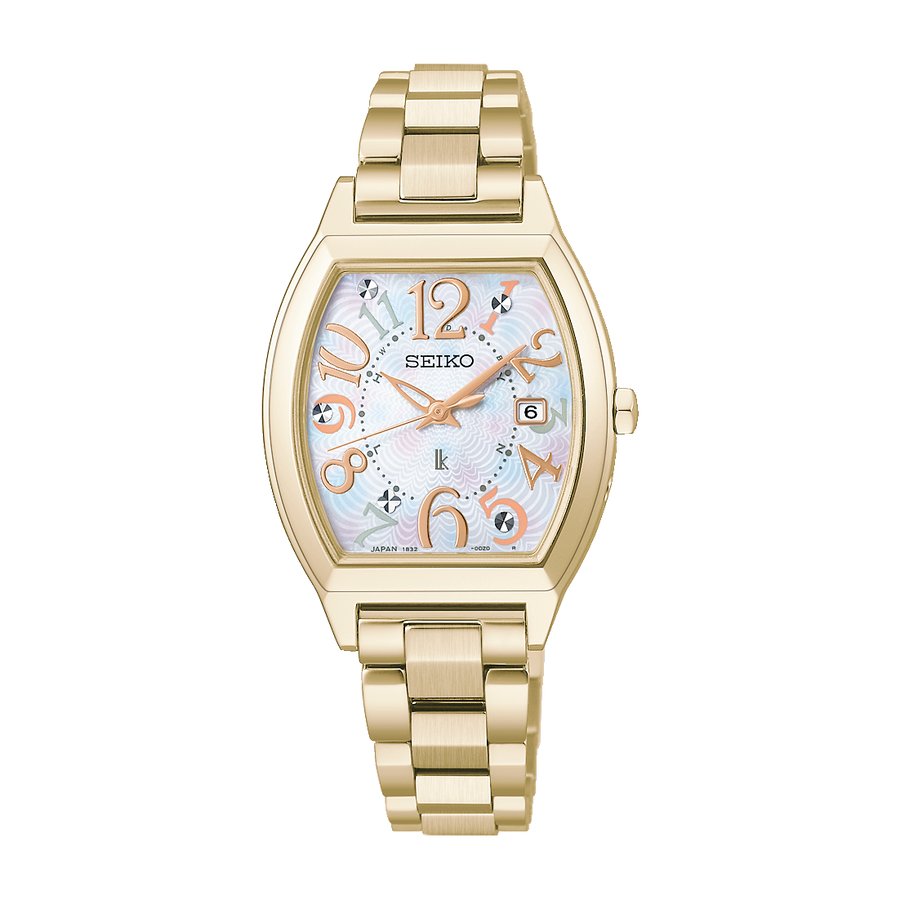 SSQW104 ｾｲｺｰﾙｷｱ【ﾉﾍﾞﾙﾃｨ付・ｷﾞﾌﾄ包装･ﾍﾞﾙﾄ調整無料･新品正規品】ｿｰﾗｰ電波 ﾚﾃﾞｨｰｽ腕時計 限定の画像