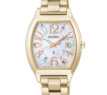 SSQW104 ｾｲｺｰﾙｷｱ【ﾉﾍﾞﾙﾃｨ付・ｷﾞﾌﾄ包装･ﾍﾞﾙﾄ調整無料･新品正規品】ｿｰﾗｰ電波 ﾚﾃﾞｨｰｽ腕時計 限定の画像