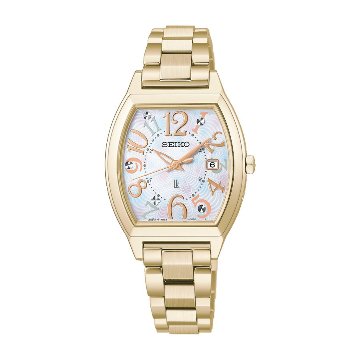 SSQW104 ｾｲｺｰﾙｷｱ【ﾉﾍﾞﾙﾃｨ付・ｷﾞﾌﾄ包装･ﾍﾞﾙﾄ調整無料･新品正規品】ｿｰﾗｰ電波 ﾚﾃﾞｨｰｽ腕時計 限定の画像