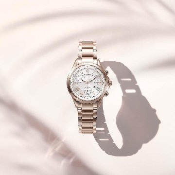 FB1405-58A ｸﾛｽｼｰ【ﾉﾍﾞﾙﾃｨ付･国内正規品･ｷﾞﾌﾄ包装･ﾍﾞﾙﾄ調整無料】ｿｰﾗｰ ﾚﾃﾞｨｽ腕時計 ｼﾝﾌﾟﾙｱｼﾞｬｽﾄの画像