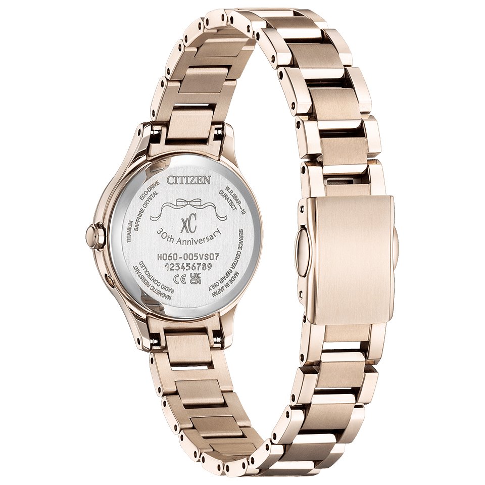 ES9498-77N:ｸﾛｽｼｰ【ﾉﾍﾞﾙﾃｨ付･国内正規品･ｷﾞﾌﾄ包装･ﾍﾞﾙﾄ調整無料】ｿｰﾗｰ電波 ﾚﾃﾞｨｽ腕時計 ｼﾝﾌﾟﾙｱｼﾞｬｽﾄ 限定の画像