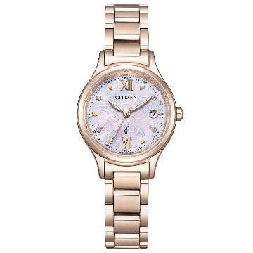 ES9498-77N:ｸﾛｽｼｰ【ﾉﾍﾞﾙﾃｨ付･国内正規品･ｷﾞﾌﾄ包装･ﾍﾞﾙﾄ調整無料】ｿｰﾗｰ電波 ﾚﾃﾞｨｽ腕時計 ｼﾝﾌﾟﾙｱｼﾞｬｽﾄ 限定の画像