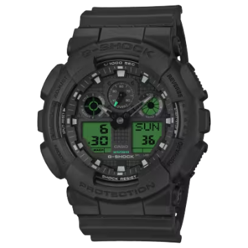 g-shock：GA-100BEG-1AJF【新品正規品・ノベルティ付・ギフト包装無料】メンズ腕時計の画像