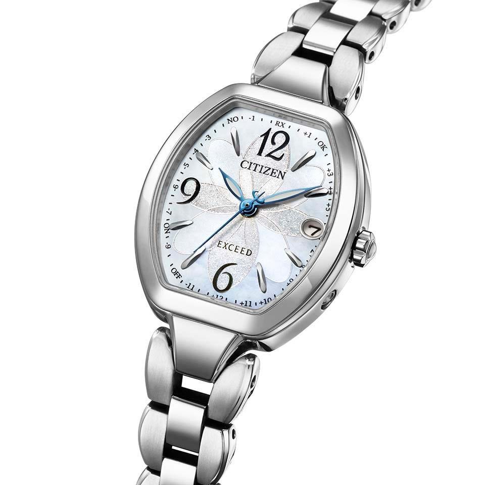 ES9480-56W ｴｸｼｰﾄﾞ【ﾉﾍﾞﾙﾃｨ付・国内正規品・ｷﾞﾌﾄ包装･ﾍﾞﾙﾄ調整無料】腕時計 ﾚﾃﾞｨｰｽ ｿｰﾗｰ電波の画像