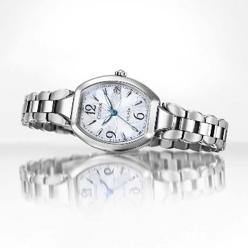 ES9480-56W ｴｸｼｰﾄﾞ【ﾉﾍﾞﾙﾃｨ付・国内正規品・ｷﾞﾌﾄ包装･ﾍﾞﾙﾄ調整無料】腕時計 ﾚﾃﾞｨｰｽ ｿｰﾗｰ電波の画像