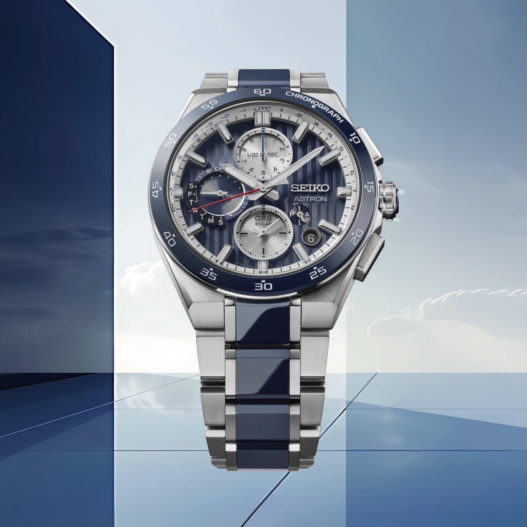 SBXC181・ｾｲｺｰｱｽﾄﾛﾝ【ﾉﾍﾞﾙﾃｨ付・ｷﾞﾌﾄ包装・ﾍﾞﾙﾄ調整無料・新品正規品】GPSｿｰﾗｰ電波 腕時計 ﾒﾝｽﾞ 大谷翔平選手2025CMモデルの画像