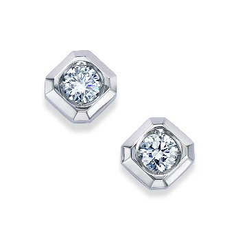ロイヤルアッシャーJHA0080BP【新品】【国内正規品】【ノベルティ付・ギフト包装無料】プラチナ ダイヤモンドピアスの画像