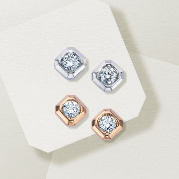 ロイヤルアッシャーJHA0080BP【新品】【国内正規品】【ノベルティ付・ギフト包装無料】プラチナ ダイヤモンドピアスの画像