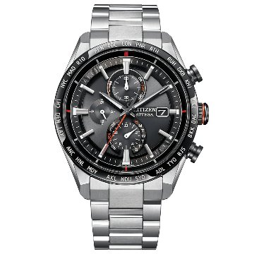AT8189-61E アテッサ【ノベルティ付・ｷﾞﾌﾄ包装･ベルト調整無料・国内正規品】腕時計 メンズ ソーラー電波 限定 JAXAの画像