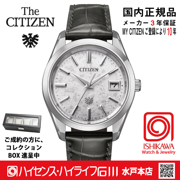AQ4100-22A〇The CITIZEN 30周年記念 限定モデル【ベルト調整無料･国内正規品】腕時計 メンズ ソーラーの画像