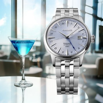 SARY241 セイコー プレザージュ 【国内正規品】【ノベルティ付・サイズ調整無料】ﾒｶﾆｶﾙ GMT 腕時計 メンズ●の画像