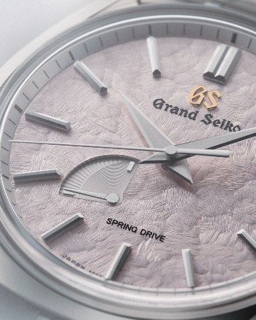 SBGA443㉚ｸﾞﾗﾝﾄﾞｾｲｺｰ[Heritage]ﾏｽﾀｰｼｮｯﾌﾟﾓﾃﾞﾙ【正規保証品･ﾉﾍﾞﾙﾃｨ付】ｽﾌﾟﾘﾝｸﾞﾄﾞﾗｲﾌﾞ メンズ腕時計 花筏●x2の画像