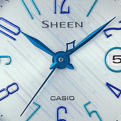 SHW-5100D-7AJF：カシオ シーン 【15時迄の注文で本日発送】*水曜除く【正規ﾒｰｶｰ保証書付】ソーラー電波 レディース腕時計の画像
