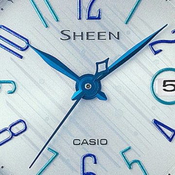 SHW-5100D-7AJF：カシオ シーン 【15時迄の注文で本日発送】*水曜除く【正規ﾒｰｶｰ保証書付】ソーラー電波 レディース腕時計の画像