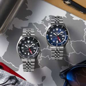 SBSC003 セイコー5スポーツ【国内正規品】【ノベルティ付・ｷﾞﾌﾄ包装･ｻｲｽﾞ調整無料】ﾒｶﾆｶﾙ　GMT ●ｘ2の画像