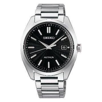 SBXY033 ｾｲｺｰｱｽﾄﾛﾝ【ﾉﾍﾞﾙﾃｨ付・ｷﾞﾌﾄ包装・ﾍﾞﾙﾄ調整無料・新品正規品】ｿｰﾗｰ電波 ﾒﾝｽﾞ腕時計の画像
