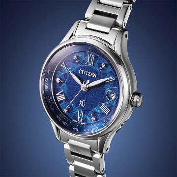 EC1160-71Lｸﾛｽｼｰ【ﾉﾍﾞﾙﾃｨ付･国内正規品･ｷﾞﾌﾄ包装･ﾍﾞﾙﾄ調整無料】ｿｰﾗｰ電波 ﾚﾃﾞｨｽ腕時計 限定の画像