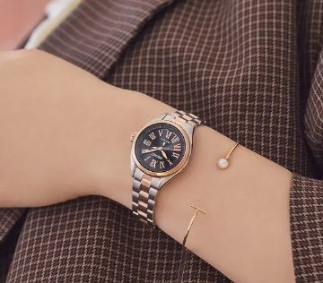 HEA002J ｾｲｺｰﾙｷｱ【ﾉﾍﾞﾙﾃｨ付・ｷﾞﾌﾄ包装･ﾍﾞﾙﾄ調整無料･新品正規品】ﾚﾃﾞｨｰｽ腕時計 メカニカル　自動巻の画像