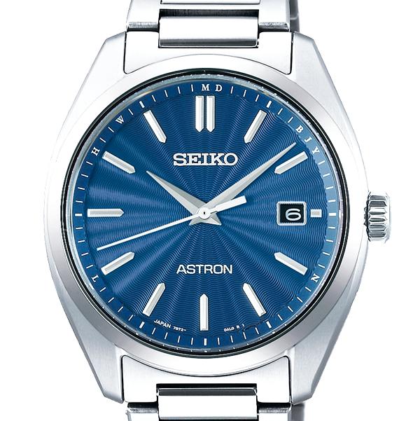 SBXY031 ｾｲｺｰｱｽﾄﾛﾝ【ﾉﾍﾞﾙﾃｨ付・ｷﾞﾌﾄ包装・ﾍﾞﾙﾄ調整無料・新品正規品】ｿｰﾗｰ電波 ﾒﾝｽﾞ腕時計の画像