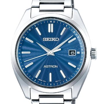 SBXY031 ｾｲｺｰｱｽﾄﾛﾝ【ﾉﾍﾞﾙﾃｨ付・ｷﾞﾌﾄ包装・ﾍﾞﾙﾄ調整無料・新品正規品】ｿｰﾗｰ電波 ﾒﾝｽﾞ腕時計の画像