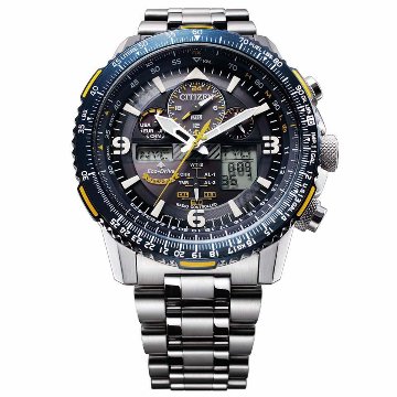 JY8078-52L ﾌﾟﾛﾏｽﾀｰ【ノベルティ付・ｷﾞﾌﾄ包装･ベルト調整無料・国内正規品】腕時計 メンズ ソーラー電波の画像