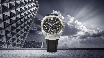 HAB003J・ｾｲｺｰｱｽﾄﾛﾝ【ﾉﾍﾞﾙﾃｨ付・ｷﾞﾌﾄ包装・ﾍﾞﾙﾄ調整無料・新品正規品】GPSｿｰﾗｰ電波 ﾒﾝｽﾞ腕時計 CMﾓﾃﾞﾙ色違いの画像