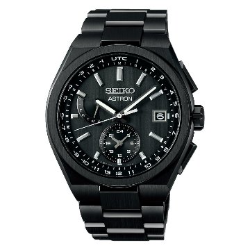 SBXY087▲ ｾｲｺｰｱｽﾄﾛﾝ【ﾉﾍﾞﾙﾃｨ付・ｷﾞﾌﾄ包装・ﾍﾞﾙﾄ調整無料・新品正規品】ｿｰﾗｰ電波 ﾒﾝｽﾞ腕時計の画像