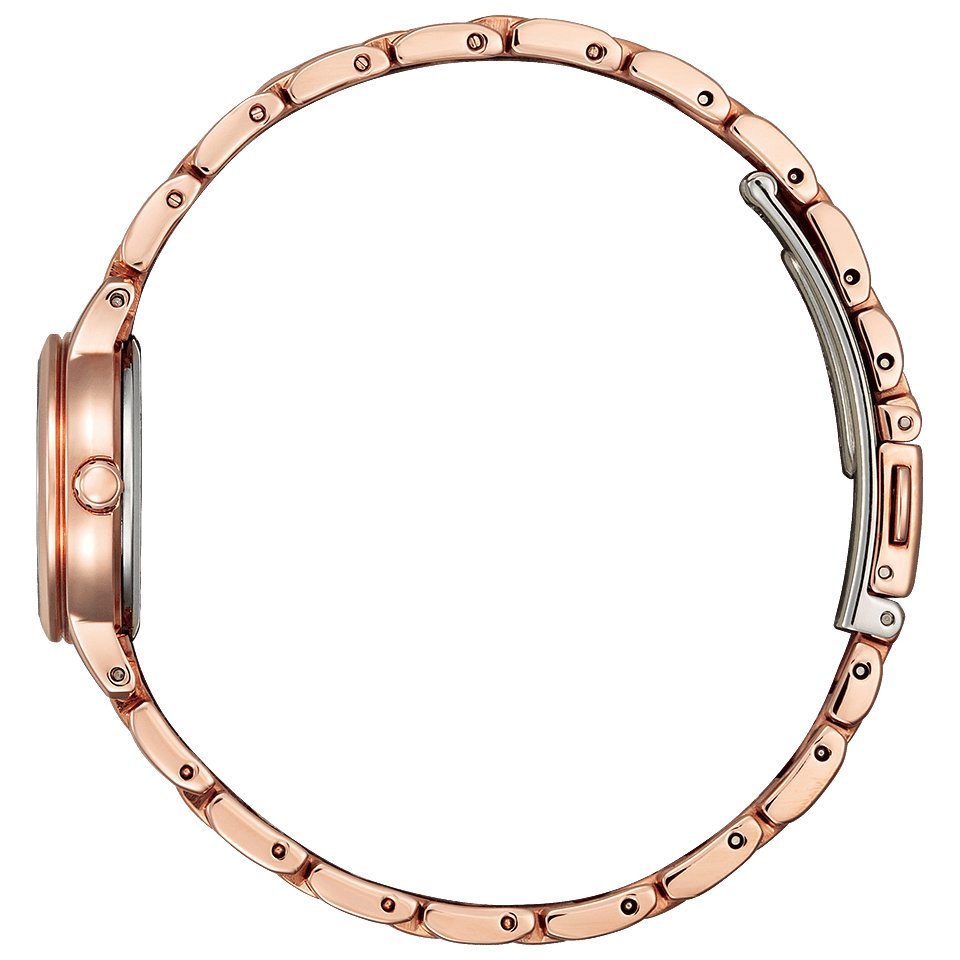 KH4-963-13 Citizenウィッカ【正規ﾒｰｶｰ保証書付･ｷﾞﾌﾄ包装･ﾍﾞﾙﾄ調整無料】腕時計 ﾚﾃﾞｨｽ ｿｰﾗｰ ｼﾝﾌﾟﾙｱｼﾞｬｽﾄの画像