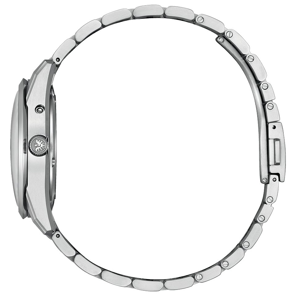  AQ4100-65X〇ザ・シチズン【ノベルティ付･ギフト包装･ベルト調整無料･国内正規品】腕時計 メンズ ソーラー メタリック塗装文字板の画像
