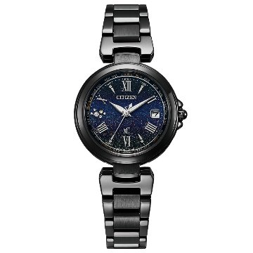 EC1039-55E クロスシー【ノベルティ付・国内正規品】【ｷﾞﾌﾄ包装･ｻｲｽﾞ調整無料】ｿｰﾗｰ電波 レディース腕時計 限定の画像