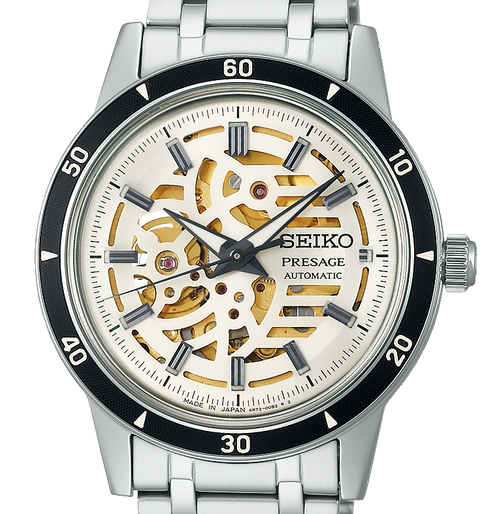 SARY255▲ セイコー プレザージュ 【国内正規品】ﾒｶﾆｶﾙ GMT 腕時計 メンズの画像