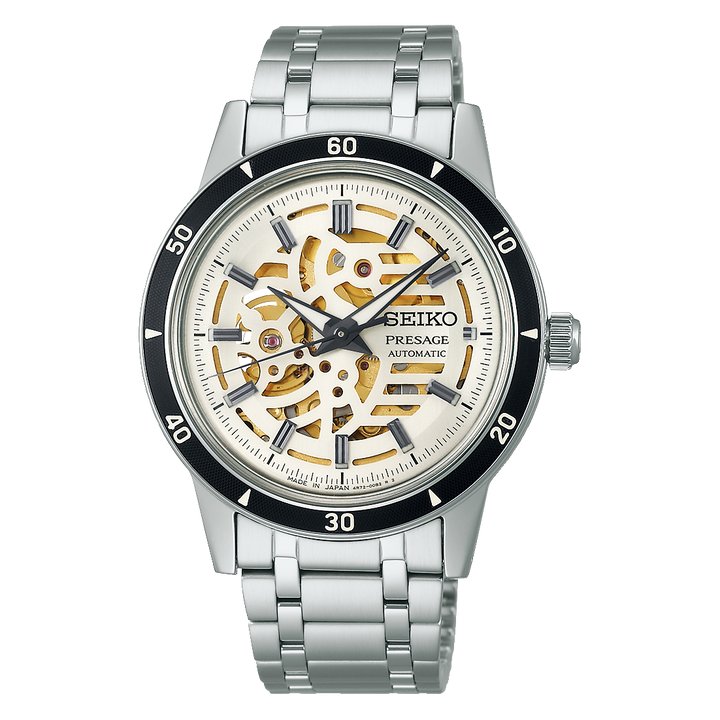 SARY255▲ セイコー プレザージュ 【国内正規品】ﾒｶﾆｶﾙ GMT 腕時計 メンズの画像
