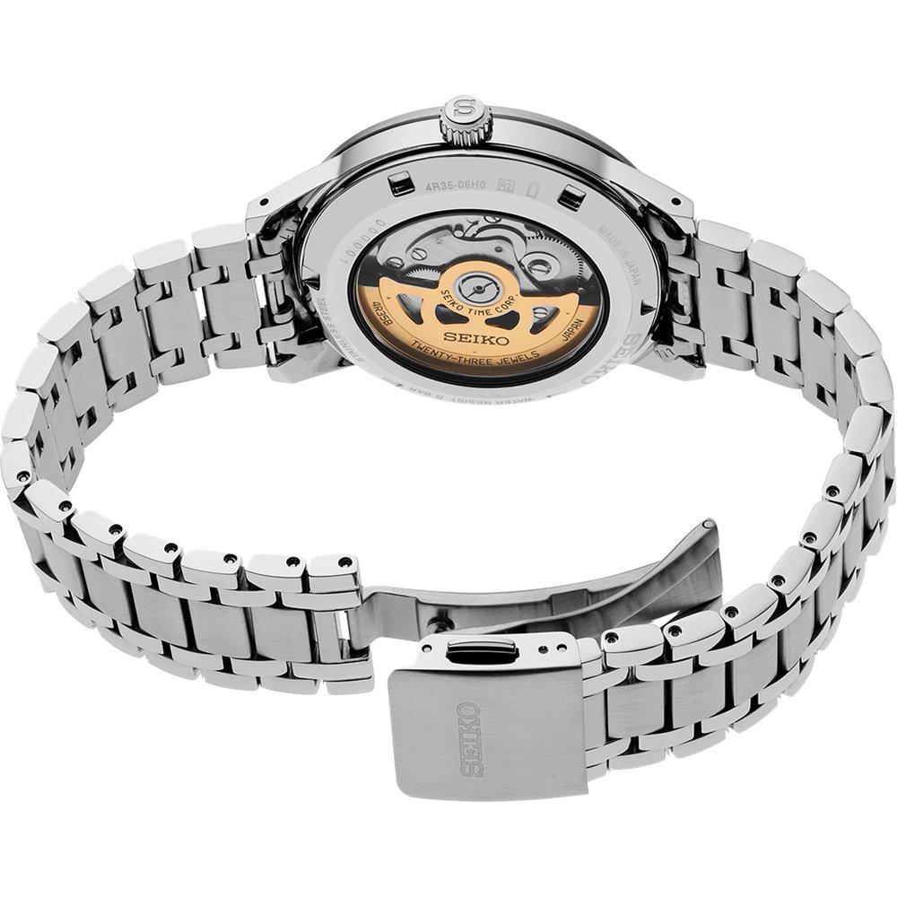 SARY255▲ セイコー プレザージュ 【国内正規品】ﾒｶﾆｶﾙ GMT 腕時計 メンズの画像