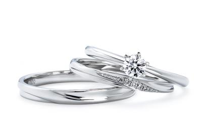 いい夫婦　婚約　結婚　指輪　ペアリング　Set Ring No.4　【店頭サンプル有】画像