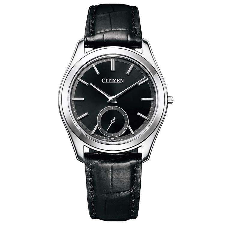 AQ5010-01E エコドライブワン【ノベルティ付・ｷﾞﾌﾄ包装･ベルト調整無料・国内正規品】腕時計 メンズ 薄型ｿｰﾗｰの画像