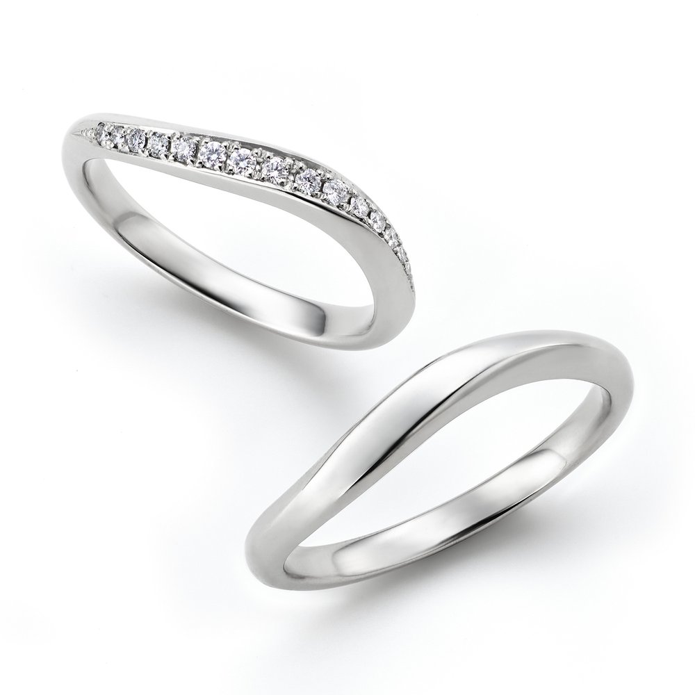 ロイヤルアッシャー ダイヤモンド リング マリッジリング 結婚指輪 