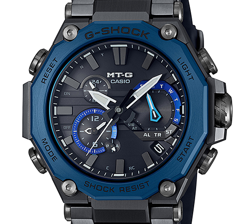 MTG-B2000B-1A2JF：【G-SHOCK消しゴム付・ベルト調整・ギフト包装無料・新品正規品】メンズ腕時計 ソーラー電波の画像