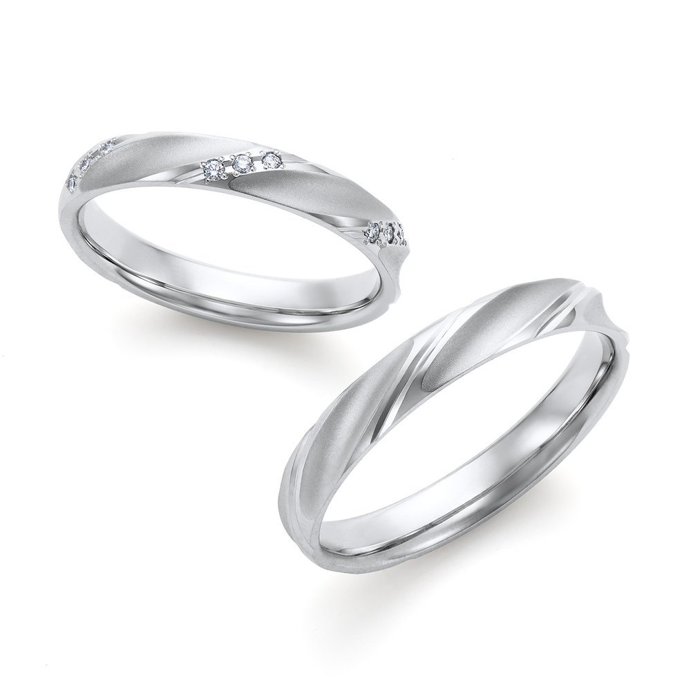 ロイヤルアッシャーWRB912-WRA902 　マリッジリング　結婚　指輪　ペアリング　画像
