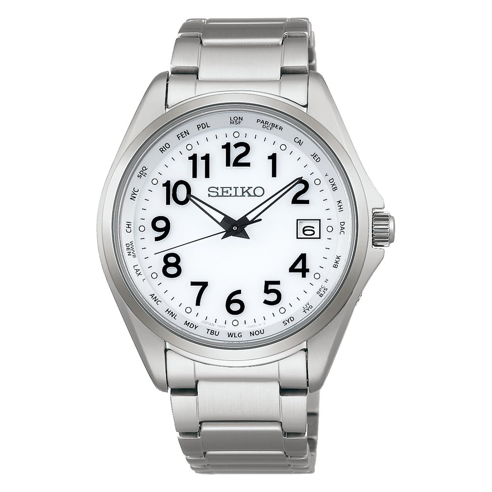 SBTM327 ｾｲｺｰｾﾚｸｼｮﾝ【国内正規品】【ノベルティ付・ｷﾞﾌﾄ包装･ｻｲｽﾞ調整無料】ソーラー電波 メンズ腕時計画像