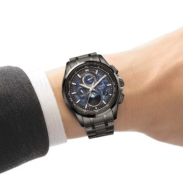 BY1008-67L アテッサ【国内正規品】【ノベルティ付・ｷﾞﾌﾄ包装･ｻｲｽﾞ調整無料】HAKUTO-Rコラボ メンズ腕時計画像